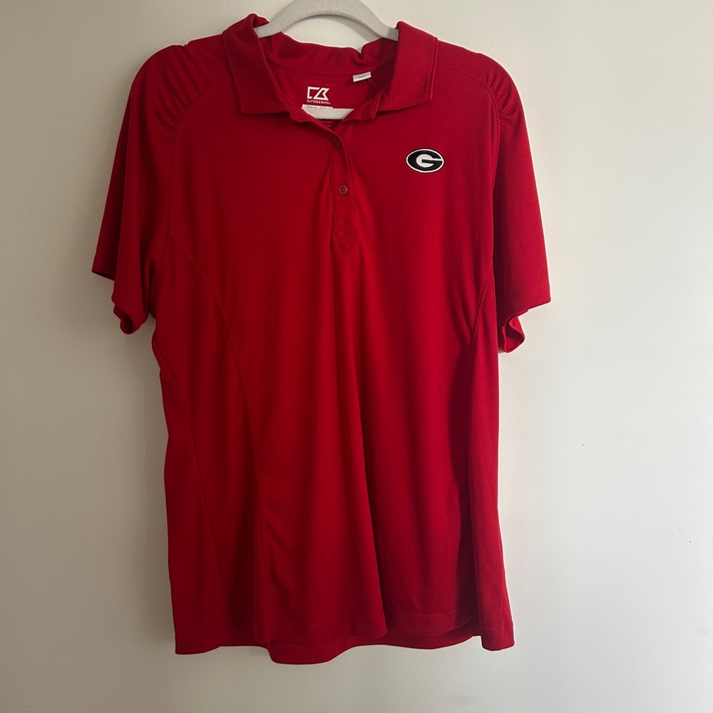 Cutter & Buck Vibrant Red Polo Shirt